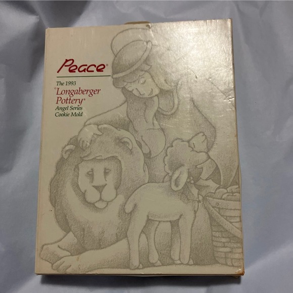 Longaberger Peace Angel Series Cookie Mold - Picture 1 of 5